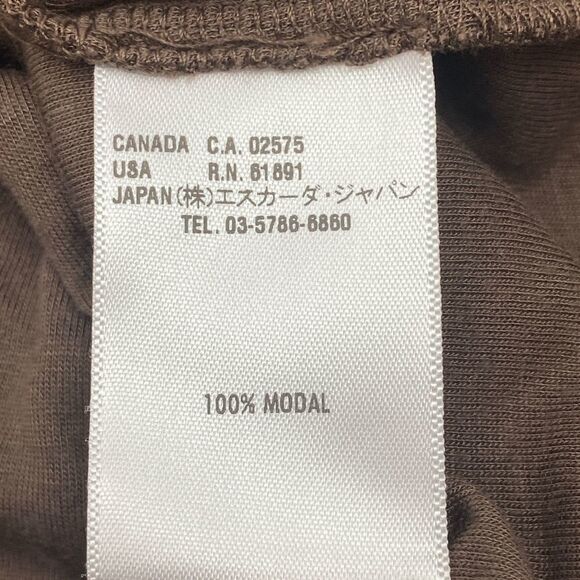 ESCADA Brown Beaded Sequined Beaded Blouse 42 Nwt - Picture 11 of 13